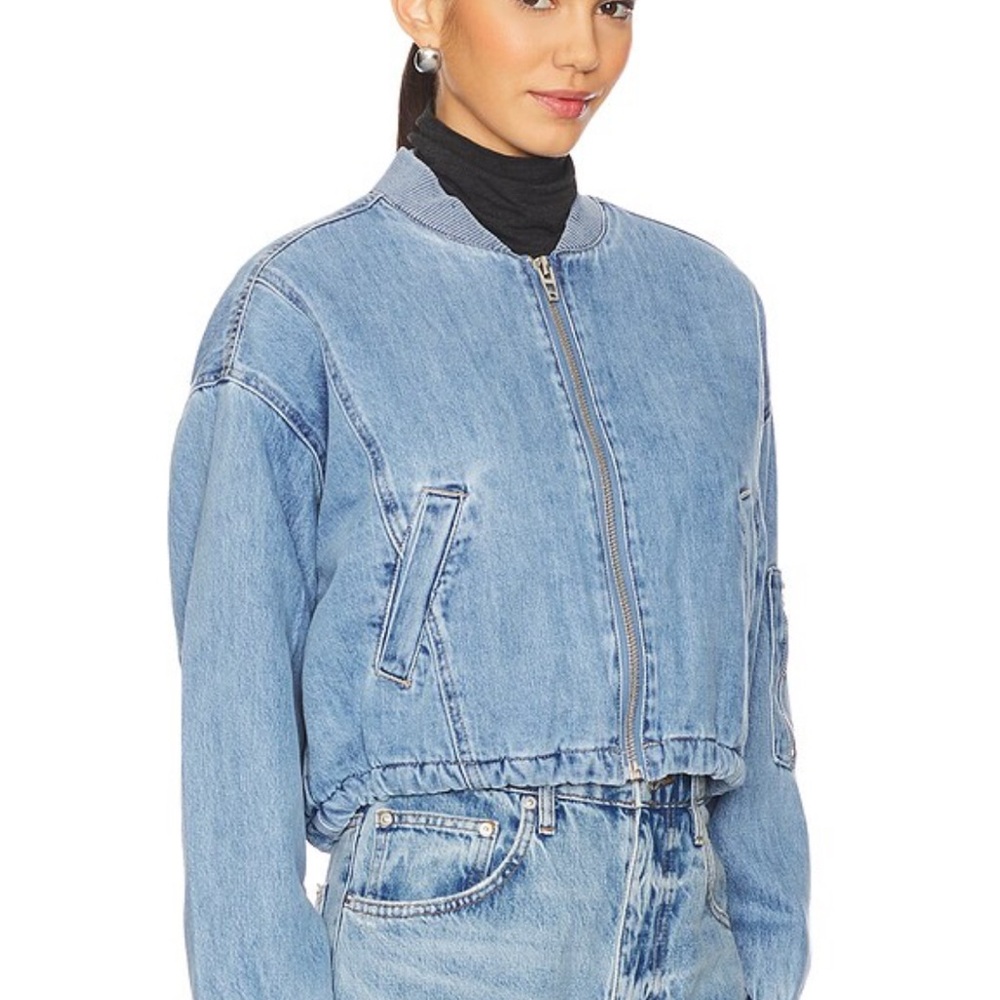 BLANKNYC Guest Star Jacket in Light Wash - Picture 4 of 9